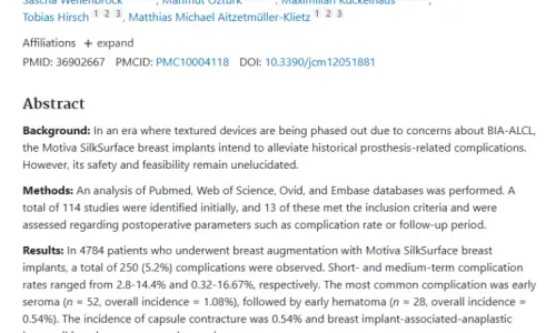 Motiva 隆乳評價：莢膜攣縮？我們用國際期刊的資料來確認。 — 內文圖片 6