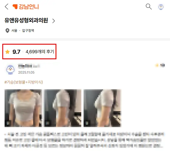狎鷗亭乳房手術診所,以為只要看執刀醫師的評價就夠了?這是個誤解 — 內文圖片 2