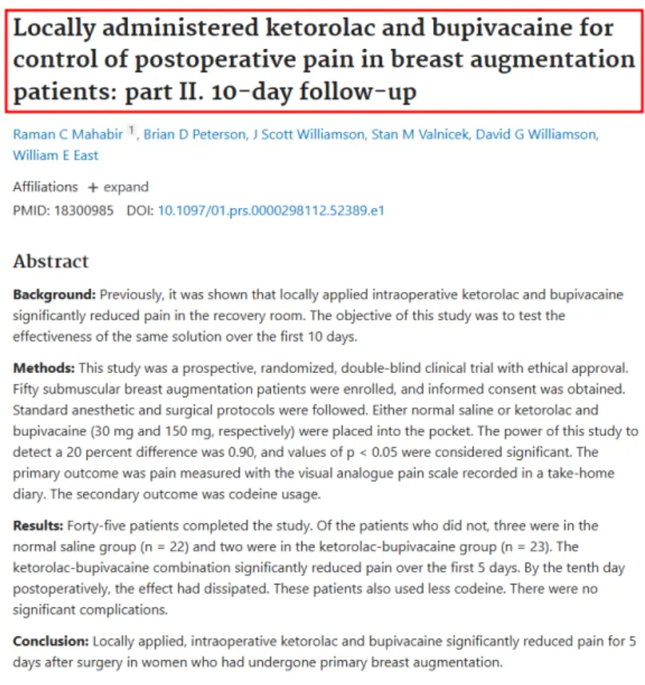 隆乳的恢復期與疼痛？我們從研究來看。 — 內文圖片 7