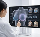 檢視3D模擬畫面的醫療人員