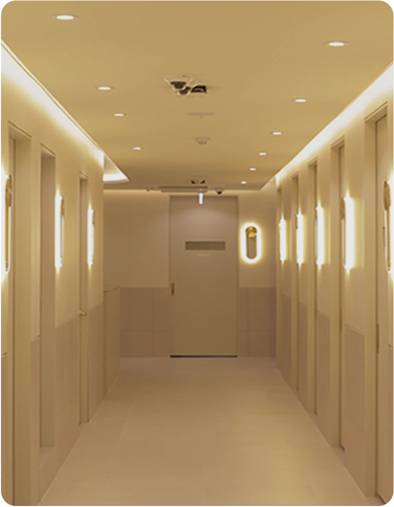 女性專屬走廊空間