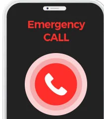 Emergency CALL緊急通報畫面